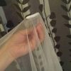 Peekingoose - Extra Long 22 Teeth Tulle-wrapped Metal Comb, 8.5cm x 4.8cm, Perfect For Holding Any Long Wedding Veils In Place