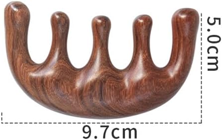 Peekingoose - Massage Comb Wooden Scalp Massager Hair Growth Wood Gua Sha