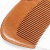 Peekingoose - Vintage Wood Handle Comb 19 CM Long Peach Wood Comb Hair Stylist Professional Ladies Thickened Carved Wood Comb Old Wood Comb Double-sided Carved Hair Comb