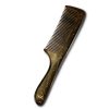 Peekingoose - Anti-Static, Wood Comb with Dragonfly and Lightning