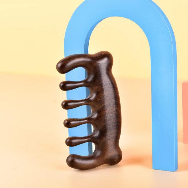 Peekingoose - Wooden Hair Comb Massage Cute Bear