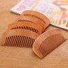 Peekingoose - Peach Wood Wooden Comb Anti-Static Comb Close Tooth Comb 2 PCS