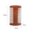 Peekingoose - 4 Pcs Natural Peach Wood Combs, Vintage Double-Sided Comb Classic Style Wooden Wide Tooth and Narrow Tooth Comb for Head Care