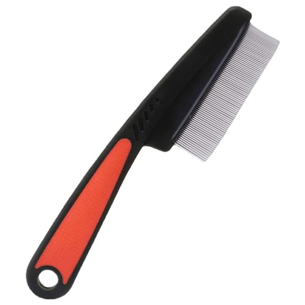 Peekingoose - Stainless Steel Fine Tooth Comb Dandruff Comb, Professional Fine Tooth Hair Comb for Kids and Adults