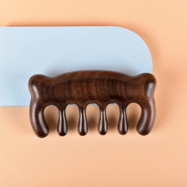 Peekingoose - Wooden Hair Comb Massage Cute Bear