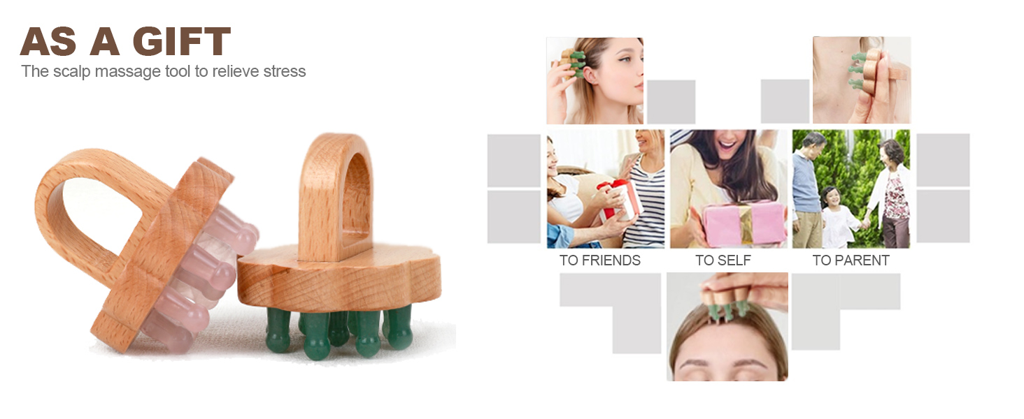 wood comb as gift