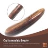 Peekingoose - Thickened Peach Wood Comb, Carved Wooden Comb, Anti-Static Wooden Comb, Wooden Comb for Women, Wooden Hair Comb for All Hair Styles