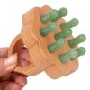 Peekingoose - Scalp Massager,Head Scalp Comb,Jade-Wooden Comb for Head Stress Relax Massage Tool for Hair Growth Relieve Headaches