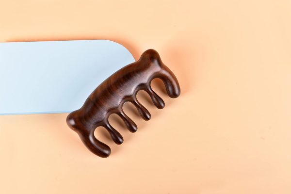 Peekingoose - Wooden Hair Comb Massage Cute Bear