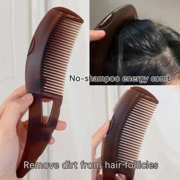 Peekingoose - Revolutionary design of dandruff comb, energy massage comb, beauty comb, healthier scalp, better hair quality for women and men to remove dandruff and dirt (Medium, Count, 1)