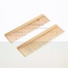 Peekingoose - Portable Metal Comb, Minimalist Pocket Golden Hair Comb for Women Men Unisex