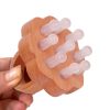 Peekingoose - Scalp Massager,Head Scalp Comb,Jade-Wooden Comb for Head Stress Relax Massage Tool for Hair Growth Relieve Headaches