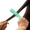 Peekingoose - 3 Pack Haircut Razor Comb- Double Sided Razor, Hair Styling Razor Scissors Comb, Split Ends Hair Trimmer Styler for Thin and Thick Hair Cutting and Styling (Green)