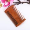 Peekingoose - 4 Pcs Natural Peach Wood Combs, Vintage Double-Sided Comb Classic Style Wooden Wide Tooth and Narrow Tooth Comb for Head Care