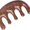 Peekingoose - Massage Comb Wooden Scalp Massager Hair Growth Wood Gua Sha