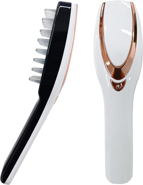 Peekingoose - Scalp Massager, Electric Scalp Massage Brush, Hair Massage Brush, Electric Head Scratcher, Massage Comb with Soft Rubber