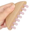Peekingoose - Scalp Massager,Head Scalp Comb,Jade-Wooden Comb for Head Stress Relax Massage Tool for Hair Growth Relieve Headaches
