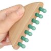 Peekingoose - Scalp Massager,Head Scalp Comb,Jade-Wooden Comb for Head Stress Relax Massage Tool for Hair Growth Relieve Headaches