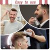 Peekingoose - Metal Hair Comb, 2 Pack Stainless Steel Beard Comb for Men, Mini Portable Travel Combs Anti-Static Dual Action Fine & Wide Teeth Mustache Comb for Men Mini Hair Comb for Wallet Purse Pocket Car