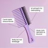 Peekingoose - Tangle Teezer The Wide Tooth Comb for Curly Hair, Double-Sided Detangling Comb for All Hair Types, Wet and Dry Detangling, Lilac