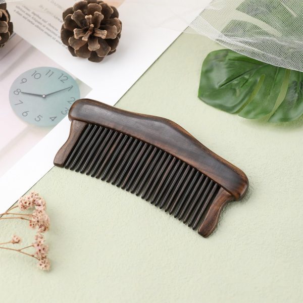 Peekingoose - Wood Gift Hair Comb for Women/Men/Kids,Smooth Wooden Gift comb for Baby Teeth Gently Massage Care for Scalp,Anti Static Wood Hair Comb for Gift.
