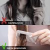 Peekingoose - Large Hair Detangling Comb, Wide Tooth for Curly, Wet Dry Hair, No Handle Comb Styling Shampoo Comb (White, Cyan)