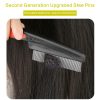 Peekingoose - Stainless Steel Fine Tooth Comb Dandruff Comb, Professional Fine Tooth Hair Comb for Kids and Adults