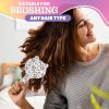 Peekingoose - 2Pcs Detangling Hair Brush for Women - Soft Hair Brushes for Long Hair Short Curly or Straight Wet Dry Hair Comb for Kids - Anti Static Hairbrush Massage Hair Brush Women Flexible Hair Brush
