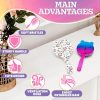 Peekingoose - 2Pcs Detangling Hair Brush for Women - Soft Hair Brushes for Long Hair Short Curly or Straight Wet Dry Hair Comb for Kids - Anti Static Hairbrush Massage Hair Brush Women Flexible Hair Brush
