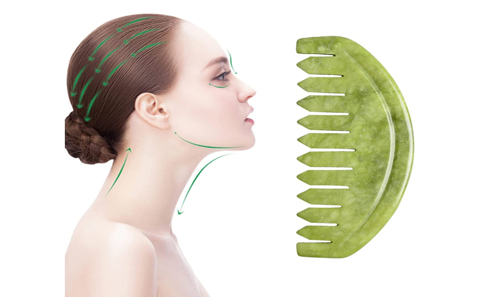  Jade Head Comb Massage